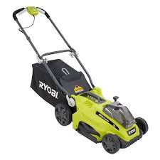 Every 40v max tool works off the same rechargeable, interchangeable battery platform, so you can pop in a new one and keep going as long as it takes. Ryobi 16 Inch 18v One Lithium Ion Cordless Battery Push Lawn Mower Tool Only The Home Depot Canada