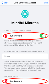 A healthy lifestyle is about more than just proper nutrition and exercise. How Do I Enable Mindful Minutes With The Apple Health App On Iphone Ten Percent Happier Knowledge Base