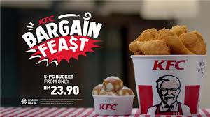 Kfc family feast for one. Kfc Bargain Feast Fills The Stomach Without Feeling The Pinch Youtube