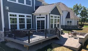 Decks are typically, but not always, attached to the back or decking made of natural wood has a beauty unmatched by other materials but has regular. Fulfill Your Home S Outdoor Living Potential With A Deck And Patio Combination