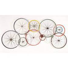 Check out our metal bicycle wall art selection for the very best in unique or custom, handmade pieces from our wall décor shops. Bicycle Wall Art Wheels Recycled On Walls Urban Reclaimed Metal Bicycle Wall Art Bicycle Art Recycled Bicycle Art