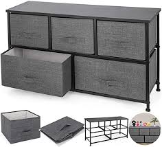 I started by cutting a piece of fabric and a piece of fusible web a few inches larger than the final size i wanted. Happybuy Dresser Storage Tower With 5 Fabric Drawer Steel Frame Storage Cabinet Bin Storage Organizer Unit Fabric C Storage Towers Storage Bins Dresser Storage