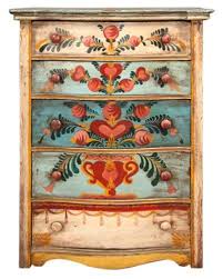 Peter Hunt Chest Painted High Chest Of Drawers Marked Anno Domini 49 Painted Furniture Paint Furniture Hand Painted Furniture