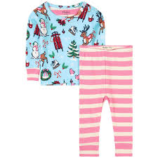 Hatley Christmas Pajamas Blue Babyshop Com