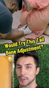Internal coccyx adjustment This is a method that actually helps patients  with severe tail bone pain. This positioning isn’t our preferred method.  Would any of you try this? if you’d like more info and ...