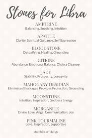Crystals For Libra Zodiac Sign Crystals Ametrine Apatite Bloodstone Citrine Jade Obsidian Moonstone Morgan Libra Zodiac Facts Libra Life Libra Stone