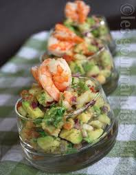 Salade D Avocats Aux Crevettes Et Petoncles Salade D Avocat Crevette Avocat Entree Avocat Crevette