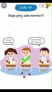 Brain test is an addictive free tricky puzzle game with a series of tricky brain teasers. Kunci Jawaban Who Is Level 110 Kunci Jawaban Who Is Level 120 Solutions Answer Who Is Level 110 Who Is Level 120 Solutions Answer Walkthrough Andi Kurniawan Blog S