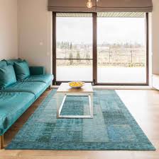 Teppich ist türkis und sieht aus wie neu. Vintage Patchwork Teppich In Turkis Floorpassion De Floorpassion