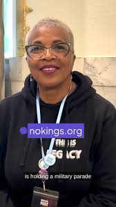 “A draft dodger is holding a military parade