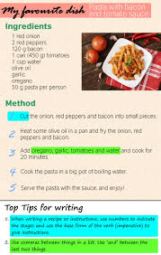Nearing the end, i assess our snacks. A Recipe Learnenglish Teens British Council