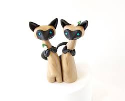 Shop with afterpay on eligible items. Siamese Cat Wedding Cake Topper Etsy Cat Wedding Cat Wedding Cake Topper Wedding Cake Toppers