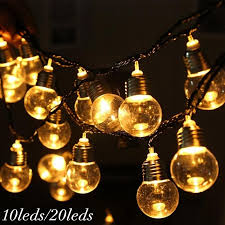 Rustic steampunk wall light with barn wood, mason jar, pulley and edison bulb and a shelf. Buy 10 20 Bulbs String Lights Ball Shape Vintage Bulb Indoor Outdoor Lamp Decoration At Affordable Prices Free Shipping Real Reviews With Photos Joom