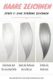 haare zeichnen teil 1 eine strahne zeichnen in dieser anleitung erfahrst du wie du realistische haare zeich how to draw hair realistic drawings drawing tips