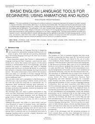 Isu ni semua berkaitan dengan pelbagai isu semasa dan pastikan tonton semua bahagian untuk menjawab persoalan hangpa. Pdf Basic English Language Tools For Begginers Using Animatons And Audio