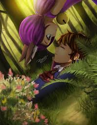 Nana And Harley Animasi Gambar Lukisan