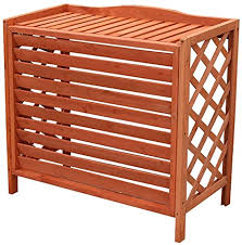 But, of course, it's an absolutely necessary eyesore for those long, hot summers. Amazon Com Flashing Store Wooden Flower Stand Plant Stand Outdoor Balcony Air Conditioner Rack Blinds Decorative Radiator Cover Multi Functional Storage Rack Bonsai Display Rack For Yard Garden Patio Home Kitchen