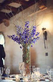 22 Trendy Wedding Centerpieces Tall Curly Willow Curly Willow Centerpieces Blue Wedding Flowers Wedding Table Flowers