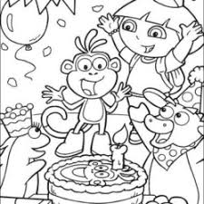 Deixe os seus filhos se divertirem jogo de pintar e colorir para crianças: Desenhos De Aniversario Para Imprimir E Colorir