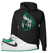 Shop new boston celtics apparel and gear at fanatics international. Air Jordan 1 Low Boston Celtics Hoodie Indian Chief Black Cap Swag