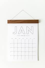 2019 Wall Calendar Extra Large Xl Monthly Simply Bold Etsy In 2020 Wall Calendar Diy Calendar Wall Wall Calender