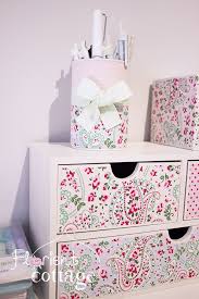 Schubladenelement Von Buttinette Selbst Verziert Stoff Rosali Paisley Von Cath Kidston Fur Ikea Stiftehalter Leere Dose Selbs Ikea Decorative Boxes Decor