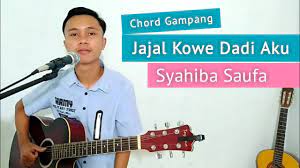 Kunci Gitar Lirik Jajal Kowe Dadi Aku Syahiba Saufa Chord Gampang Youtube