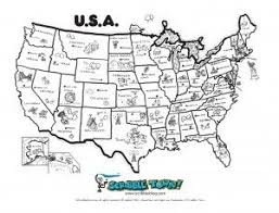 The student has room on this printable to add in the facts, landmarks. Map Coloring Pages Ideas Whitesbelfast Com