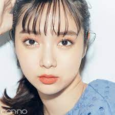 新川優愛が神の可愛さ 透明感オレンジでワントーンメイク カラーメイク 新川優愛 オレンジ リップ
