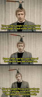 Sanity Is Overrated Monty Python Monty Python Flying Circus Python