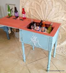 This Old Sewing Table Was About To Get Trashed Until She Got A Brilliant Idea Sewing Machine Table Diy Old Sewing Tables Sewing Machine Cabinet