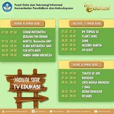 Maybe you would like to learn more about one of these? Kemendikbud Sajikan Tv Edukasi Untuk Paud Hingga Sma Ini Jadwalnya