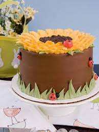 Cake From Edgars Bakery Sunflower Cakes Cake Cupcake Cakes