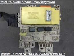 Блок предохранителей и реле toyota sequoia (2008, 2009, 2010, 2011, 2012, 2013, 2014, 2015, 2016, 2017). 1999 2000 Toyota Sienna Relay Integration 82641 08020