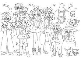 Anime Jewelpet Coloring Pages For Kids Printable Free Chibi Coloring Pages Coloring Pages Cute Coloring Pages