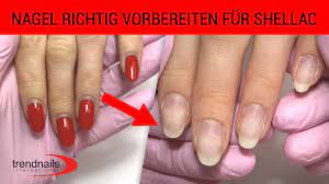 Für den anfang sucht man sich am besten nur eine farbe aus und wagt keine. Nagel Richtig Vorbereiten Fur Shellac Youtube