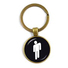 Black is a classic color in billie eilish's logo design. New Print Singer Billie Eilish Logo Keychain Bad Guy Do Not Smile At Me Popular Hip Hop Singer Trendy Keyrings For Fans Gift Buy At The Price Of 0 90 In Aliexpress Com