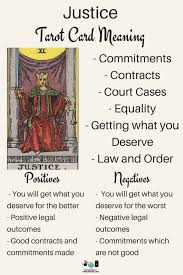 Love Card Tarot Meaning Justice Tarot Tarot Meanings Tarot