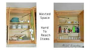 You can also paint or stain wood surfaces, whereas thermofoil cabinets are built to mimic paint. How To Add Extra Shelves To Kitchen Cabinets H2obungalow