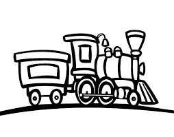 Train crossing bridge coloring page. Train With Wagon Coloring Page Coloringcrew Com