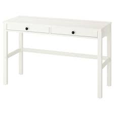 This desk showcases framed drawer fronts, turned tapered legs, and decorative floral carvings for an elegant french country look. Desks Computer Desks Affordable Modern Ikea