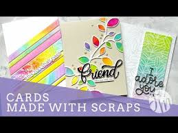 Card making tips card making techniques making ideas making cards card tricks painting techniques ideias diy card tutorials stamping up another use for foam dots kids' crafts, scrapbooking, cooking card making with cricut cutting machines and free cricut card designs. Using Scraps For Cards Free Gift Jennifer Mcguire Ink