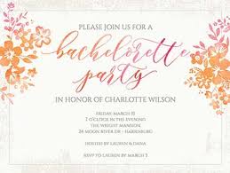 Choose any colors for your design! Bachelorette Party Invitation Wording For Any Theme Smilebox