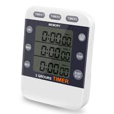 Set hour, minutes and seconds to countdown time to zero. Digital Timer Ceebon 100 Hour Triple Count Down Up Clock Timer Kitchen Cooking Timer With Large Lcd Display Loud Alarm Magnet Bracket Buy Online In Bermuda At Bermuda Desertcart Com Productid 54550082