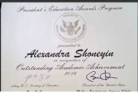 Get free president's education award now and use president's education award immediately to get % off or $ off or free shipping. Alexandra Shoneyin Recognised By Obama For Her Academic Excellence Information Nigeria