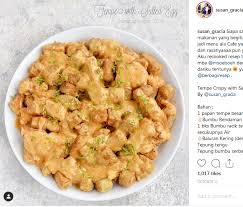 Bahan baku local yang dipilih adalah tempe atau tahu yang diketahui memiliki banyak nutrisi penting untuk tubuh penasaran seperti apa resep makanan ringan kekinian yang akan disajikan kali ini? Makan Tempe Kekinian Di Awal 2019 Bumbu Telur Asin Hingga Keju Okezone Lifestyle