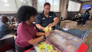 Denise Gilmore provides free lunches to neighborhood kids