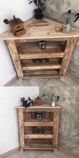 I know these cabinets can get heavy, so make sure you have adequate support. Isimsiz Diy Pallet Corner Cabinet Design Diypalletdeck