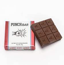 This cannabis edible is available in ca, and has 10mg cannabinoids. Punch Bar Dark Chocolate Mint 225mg High Octane Express