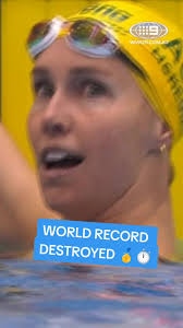 This is UNHEARD OF! 🤯 The Aussie women have SMASHED the World Record and  claimed the 4x100m Freestyle Relay for the 3rd time in a row! 😱🥇🇦🇺 🖥️  #Fukuoka23